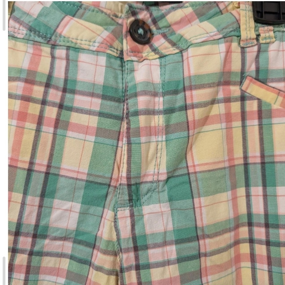 Pre-owned Lee Pastel Plaid Shorts - Picture 3 of 6